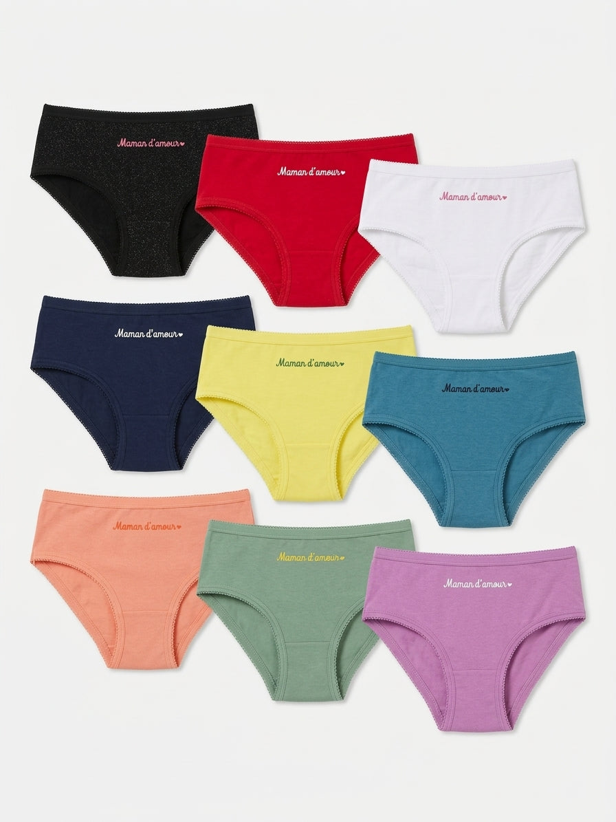 Culottes paillettes à message