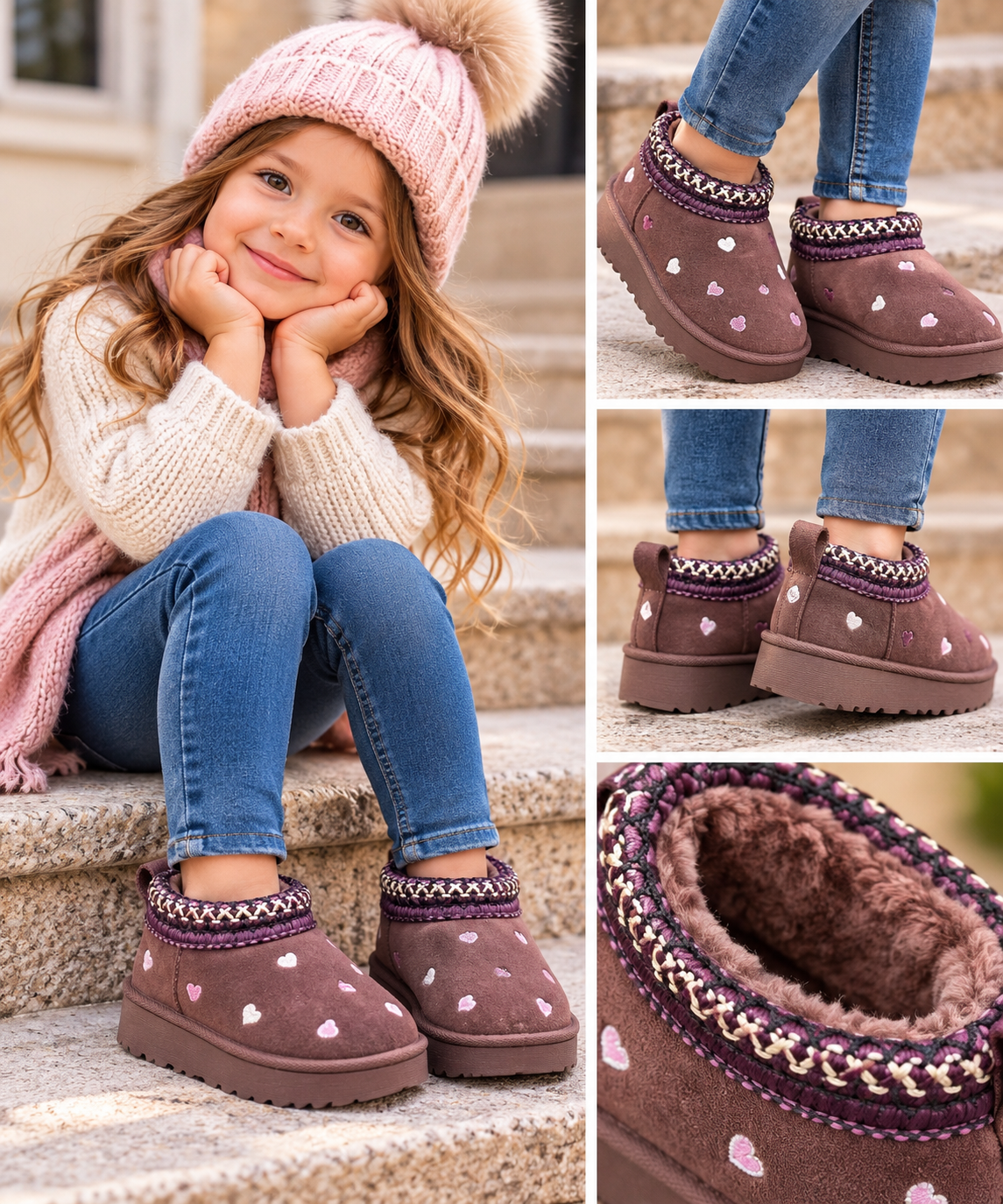 Chaussure fourré choco