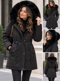Parka noir