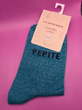 Chaussette paillettes