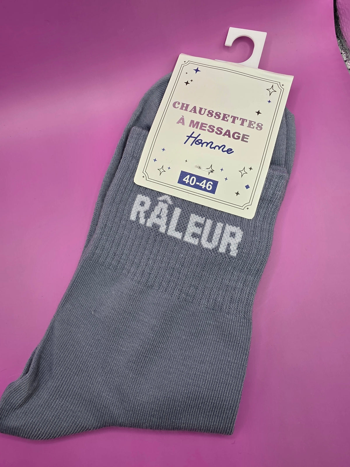 Chaussette a messages