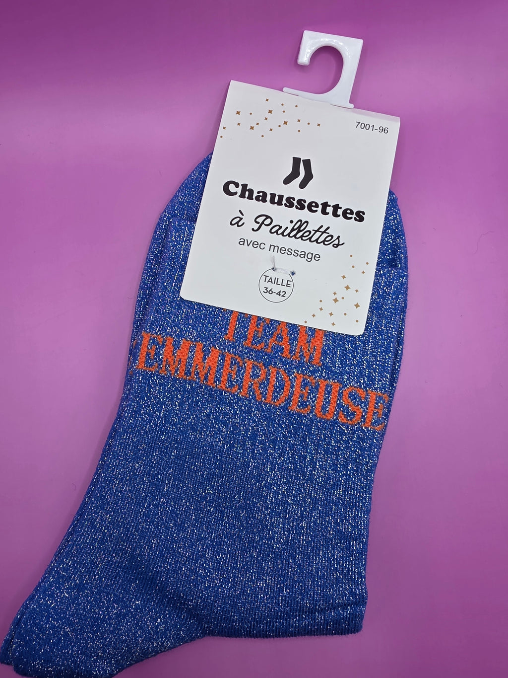 Chaussette paillettes