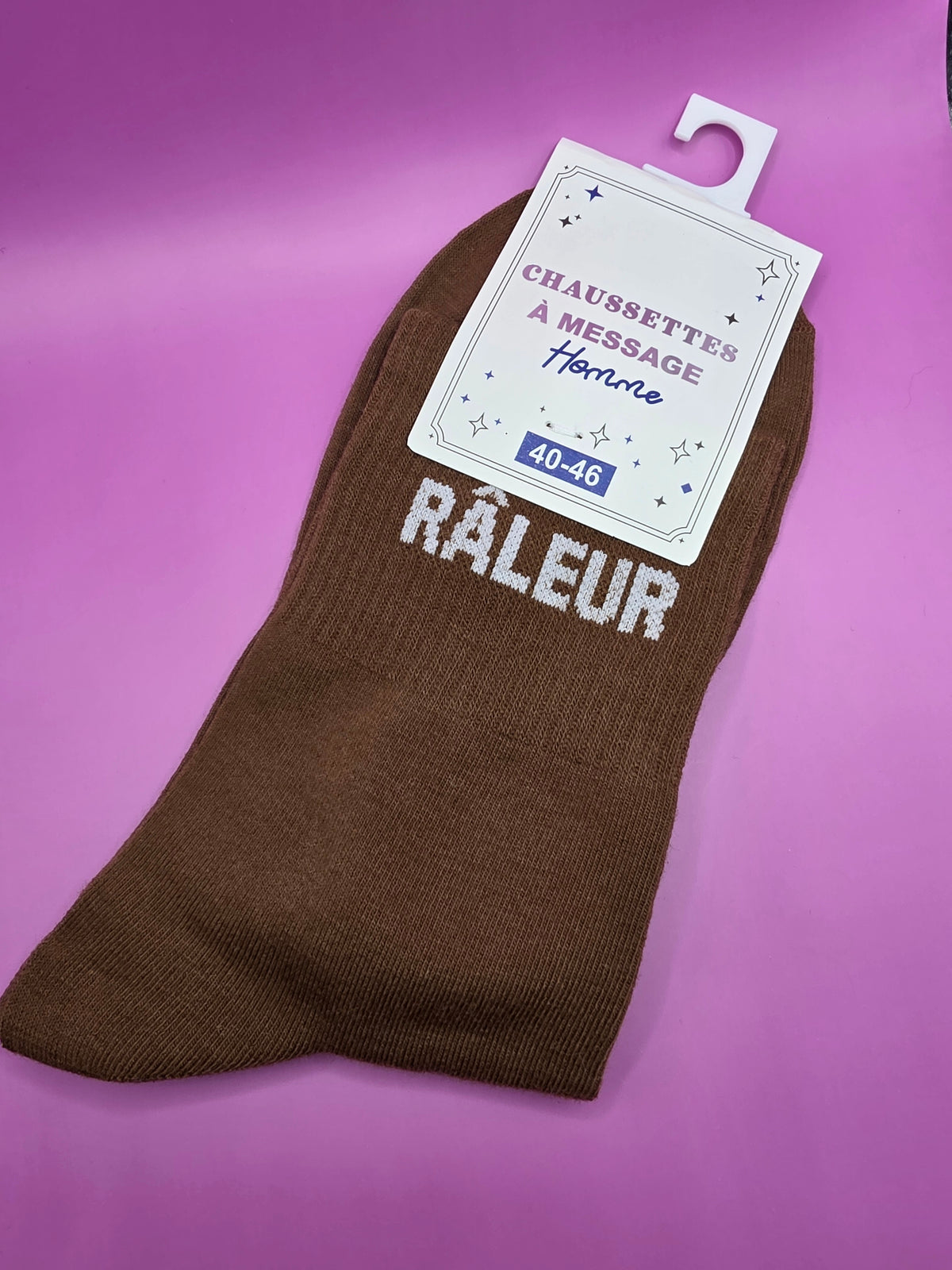 Chaussette a messages