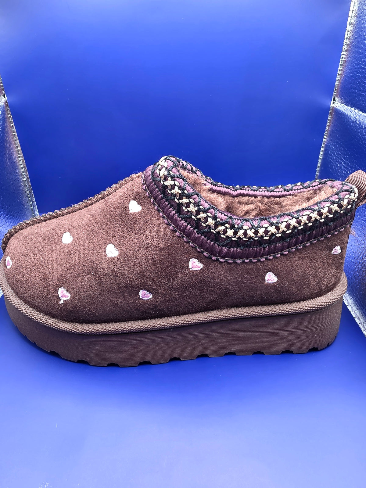 Chaussure fourré choco
