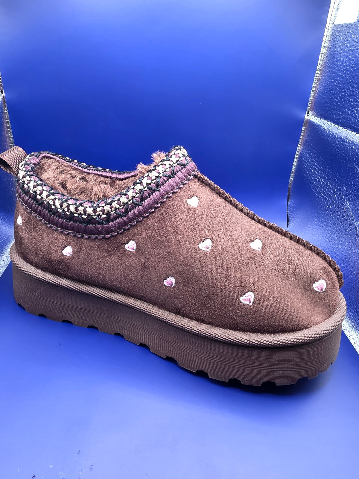 Chaussure fourré choco